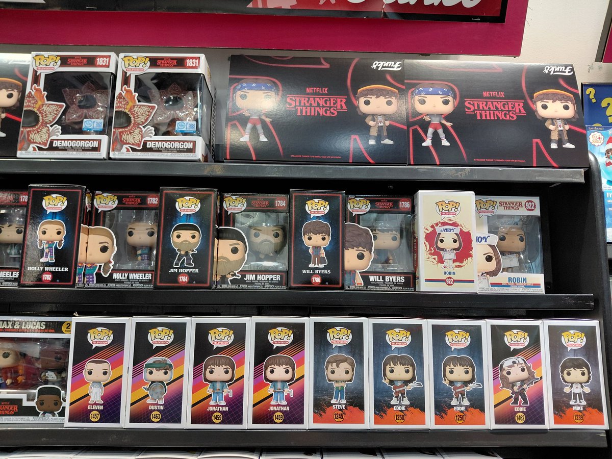 hmvSheffield's tweet image. Huge drop of #StrangerThings5 #funkpop just gone out! #demogorgon Special Edition! 
#StrangerThings #FunkoPOPNews 
#PopCulture #Collectibles 
#popvinyl 😍