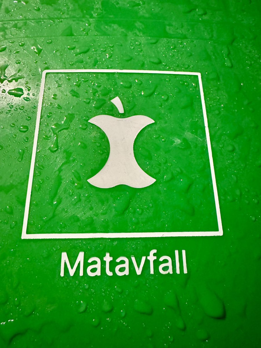 Норвегия очень богатая страна. Здесь в каждом дворе есть контейнеры для утилизации продукции Apple. 🧑‍💻 Есть такой и у нас.