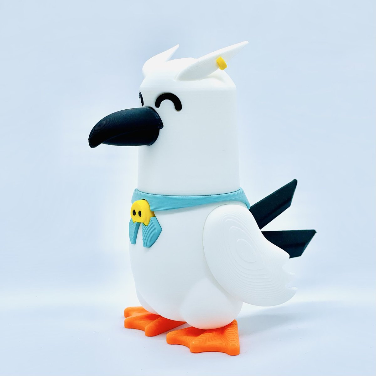 本日の造形報告！
ダッコフ世界のフブさんが完成しました！！
めっちゃニコニコです( ^ω^ )
#3Dプリンター
#ホロライ部
#絵フブキ