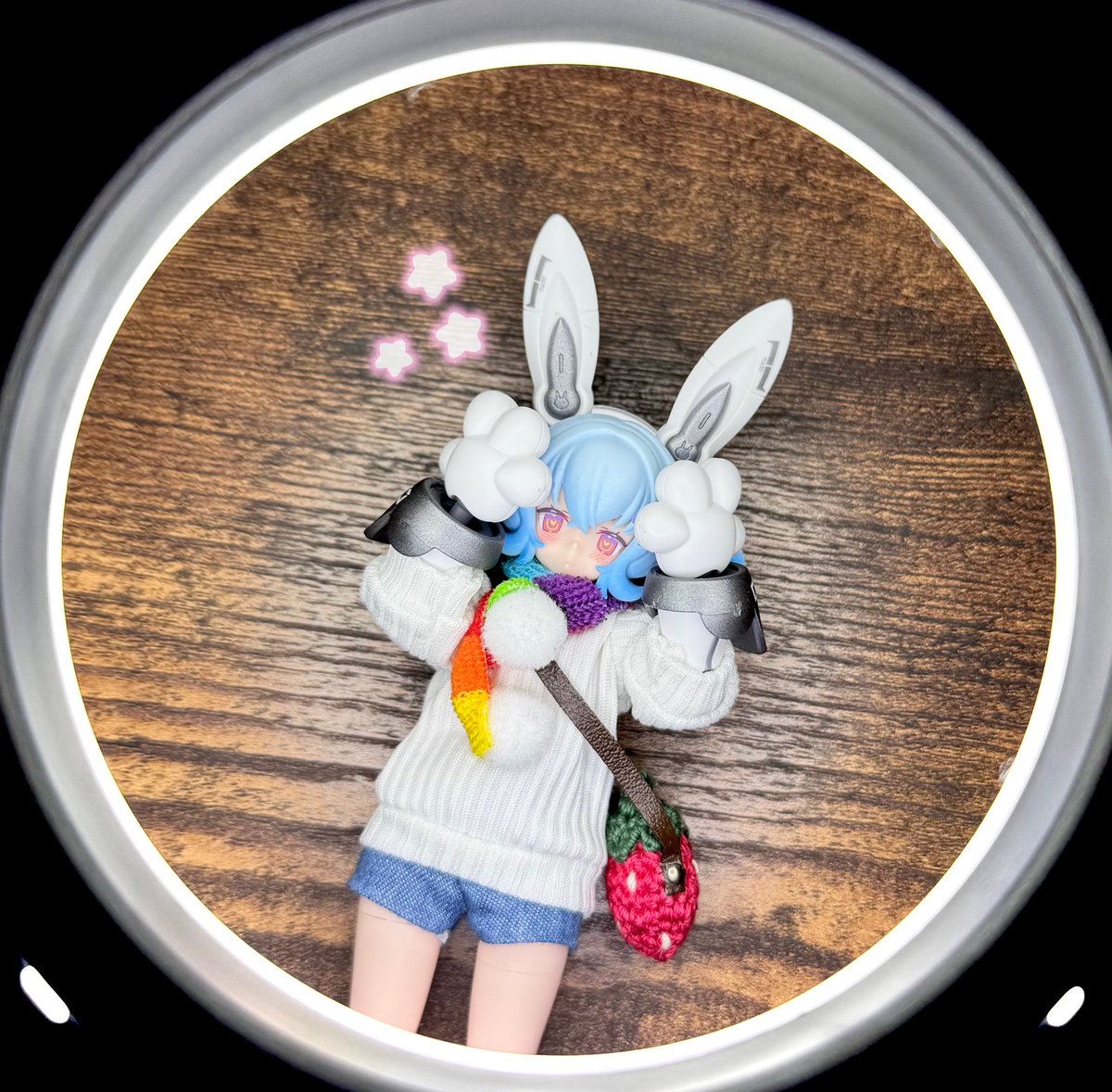 ライト越しの写真なんか良いな〜✨
#まーーーーる