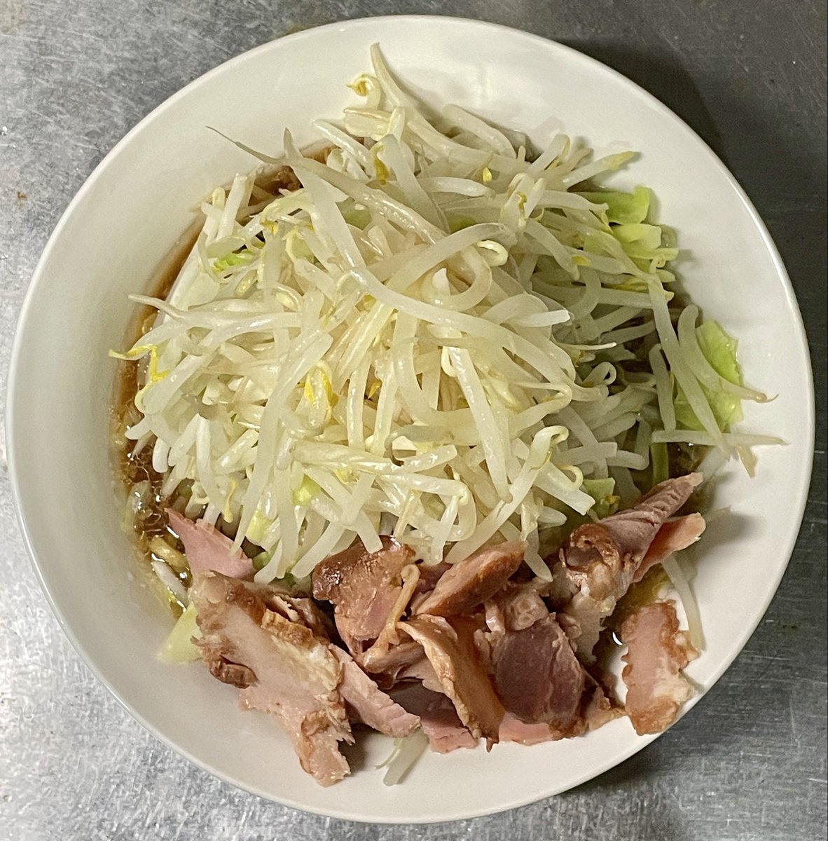 今夜は ”お家で二郎“ 🍜(