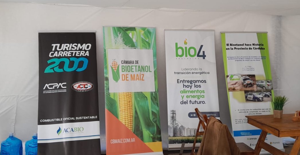 La Cámara de Bioetanol de Maíz, Córdoba, el Turismo Carrretera 2000, Oreste-Berta:  pruebas exitosas (E17, E40, E70) que muestran los beneficios (potencia, sustentabilidad, rendimiento) del etanol como combustible. Es hora de que aumenten las mezclas con las naftas en Argentina.