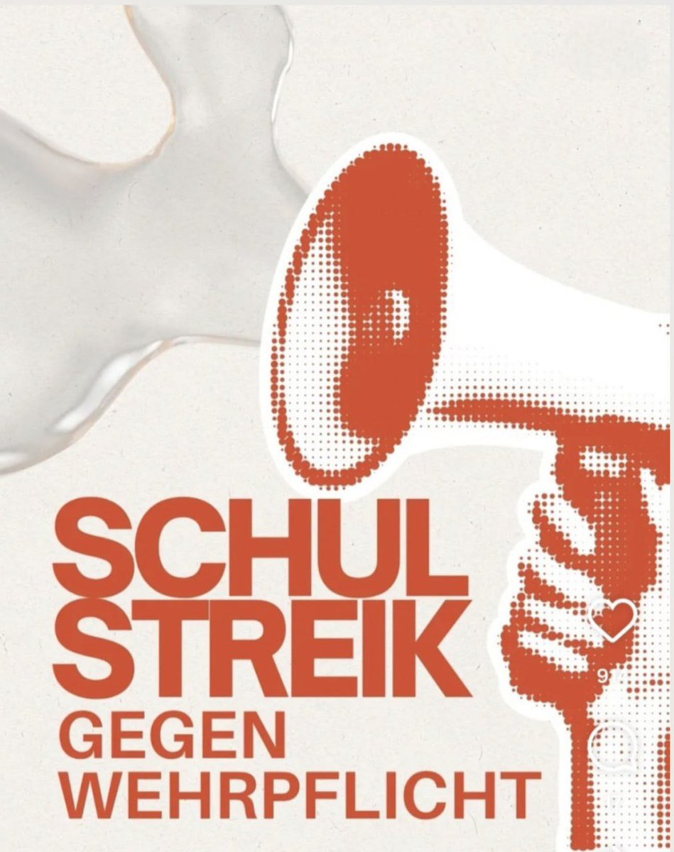 "Wir wollen nicht ein halbes Jahr unseres Lebens in Kasernen eingesperrt sein, zu Drill und Gehorsam erzogen werden und töten lernen." 

Schüler rufen für den 05.12, am Tag, an dem die Zwangsmusterung beschlossen werden soll, zum bundesweiten Schulstreik auf.

zum Nachlesen
➝