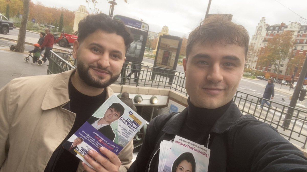 La FI partout dans le sud du 16e ce matin ! #AvecSophia et #AvecOscar, nous ferons vivre le Paris populaire 🔥
