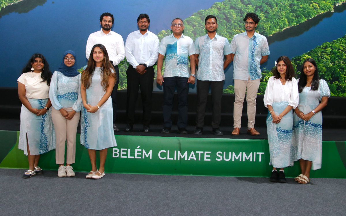 AOSISChair's tweet image. The Republic of Maldives 🇲🇻 is calling for #COP30 to reaffirm that #adaptation is a global priority that should go hand in hand with #mitigation.

We also need more grant-based #climatefinance that is:
* Scaled up to match the crisis
* Accessible &amp;amp; predictable for planning