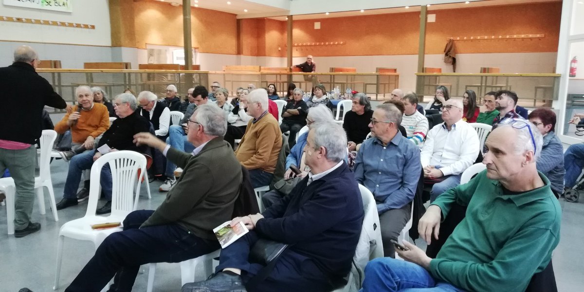 Estem debatent sobre totes les interessants comunicacions de les dos sessions del matí abans de conèixer i estimar #Alcanó
#JSegrià2025