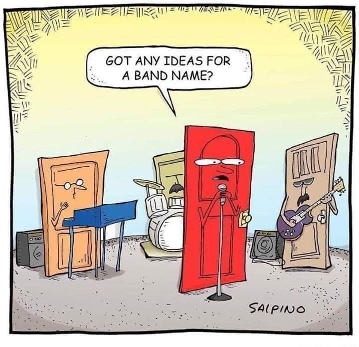 #ifIWereInAMusicBand

We'd have to come up with a decent  band name.