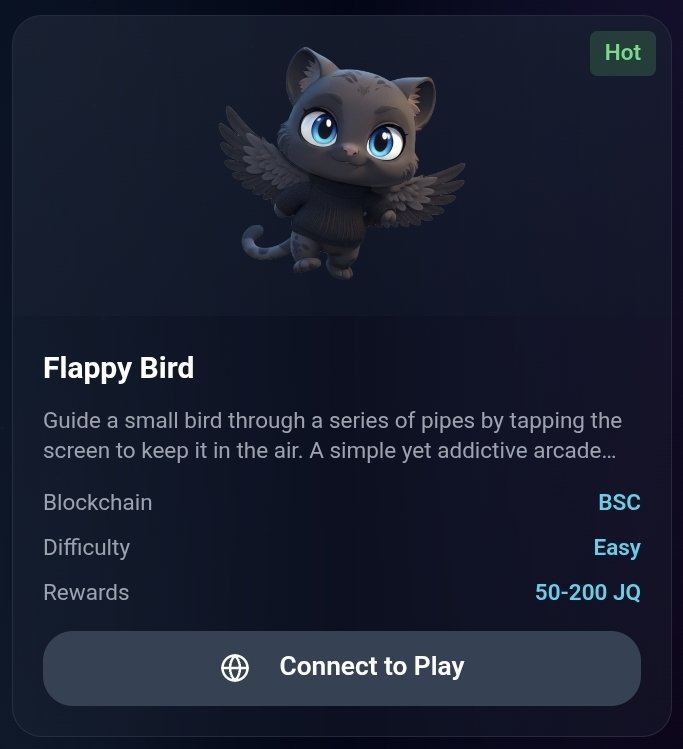 JargonQuest's tweet image. 🚀 Dear Jargon Community, your sneak peek is here! 🌟  

💰 We’re buzzing to share the first glimpses of our leaderboard gaming! 🎮 Arcade classics reborn on-chain, ready to play and earn from day one!   

Sneak Peek:
  
⚡ &quot;Hextris&quot; Tetris with a twist  
🏗️ &quot;StackIT&quot; 3D stacking…