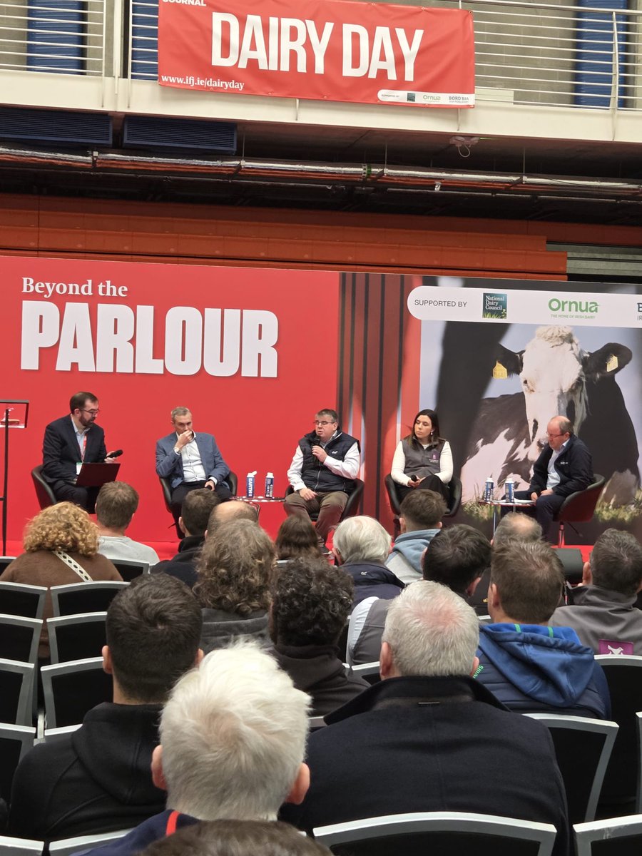 IFAmedia's tweet photo. IFA Director of Policy @buckleytadhg taking part in a #dairyday discussion in @UL this morning. @farmersjournal https://t.co/Yb9jIjqrvH