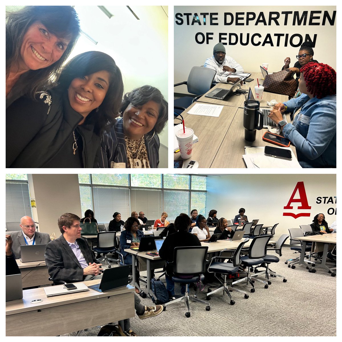 MariaDSells's tweet image. It was an energizing end to the week with school leadership teams discussing turnaround leadership, prioritizing intentionality and consistency, observational structures and impactful feedback loops. @ALSDEOSI &amp;amp; @CogniaOrg partnership focuses on capacity development.