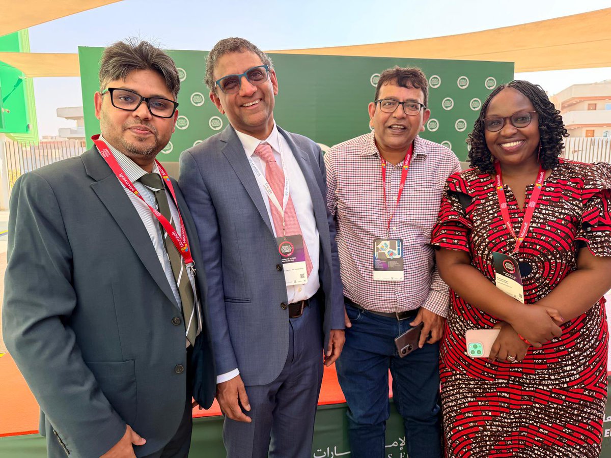 At the #WorldSchoolsSummit our team leader <a href="/nankunda20/">Hope Nankunda</a> who was also one of the 10 Finalists for the #AfricaEducationMedal 2024 share about our work and commitment towards advancing Girls Education and prioritizing Mentorship for young people::
We are happy to be around global