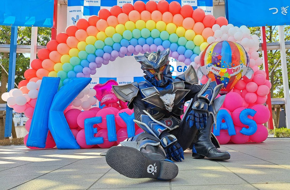 さあ明日も取手ウェルネスプラザにて #京葉ガス #ブルーフェスタ で