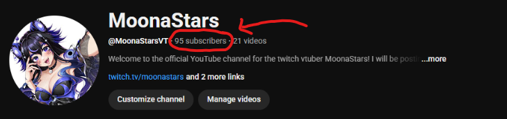 OMG! I am soon at 100 YouTube subscribers! 💫
My dream is to become monetized on this website. If you would like to help a little galactic tigress one step closer to her dream, you can do so here: youtube.com/@MoonaStarsVT

How you can help: Subscribe, like, comment and share my