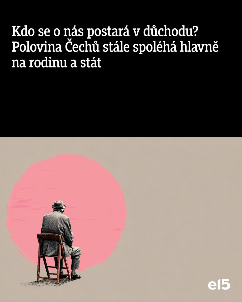 🇨🇿 Češi chtějí stárnout doma, ale dlouhodobá péče naráží na limity. Finančně připravena je jen polovina lidí a péče často dopadá hlavně na rodiny – 61 procent pečujících přiznává negativní dopad na život i vztahy.

👉 Celý článek: e15.clanek.net/paKbFq