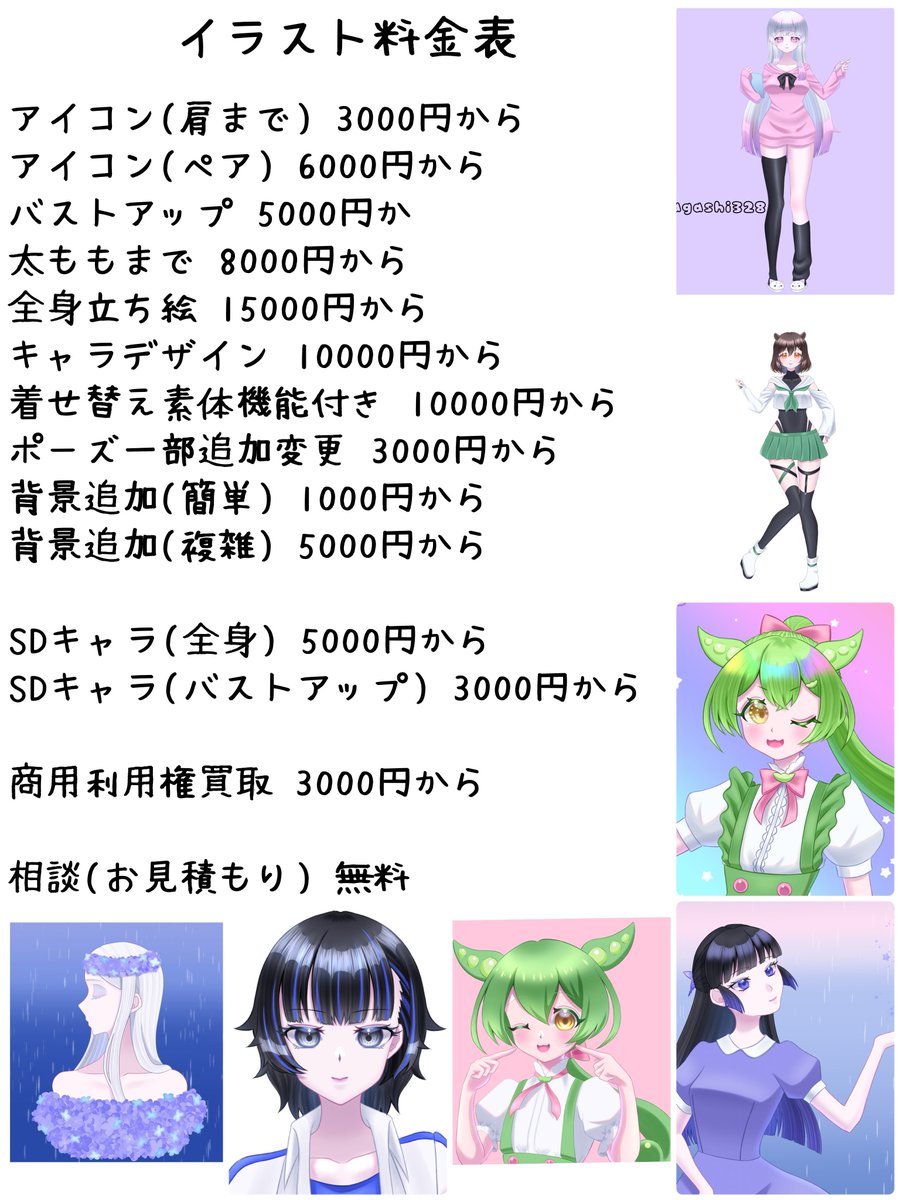 木苺花ちあ は依頼受付中 (@Wagashi328) / Posts / X