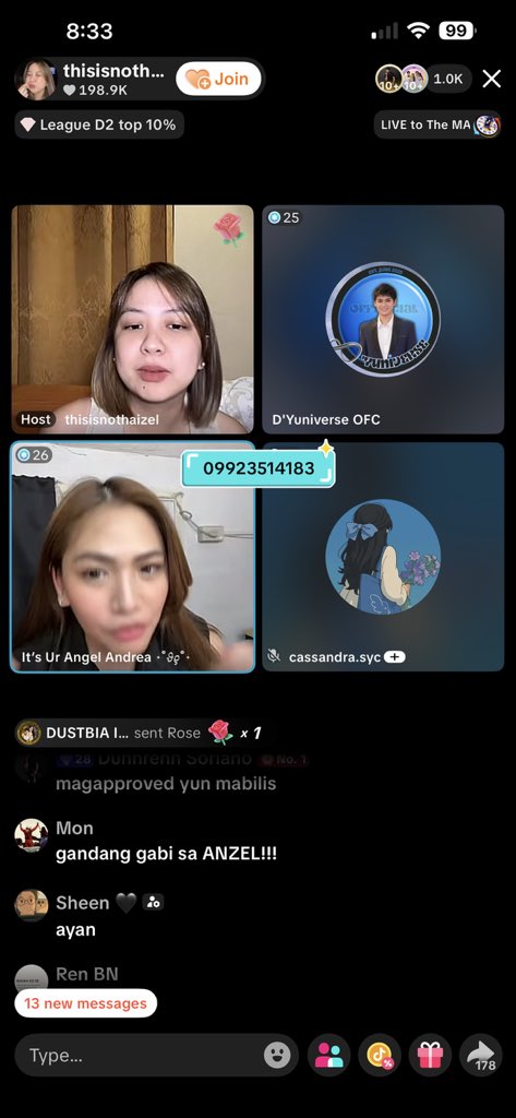 dustbia20's tweet image. Ang saya saya din po namin! 🫶🏻 We miss you AnZel 💛 @haizelnot @andreasems7