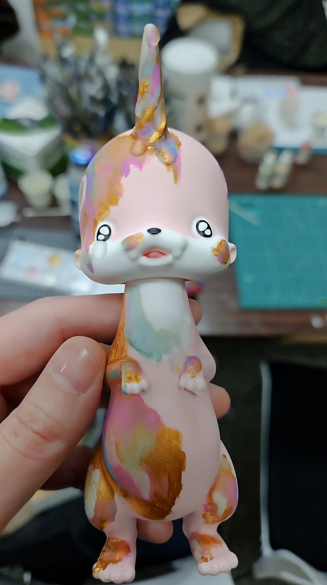 魔獣召喚Foidoll ふぉわどーる ぷれでたーらっと様 イッカクカワウソ 魔獣召喚Foidoll-ふぉわどーる-【ぷれでたーらっと様イッカク