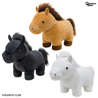 存在感たっぷり✨ サラブレッドBIGぬいぐるみが登場🏇 リアルで