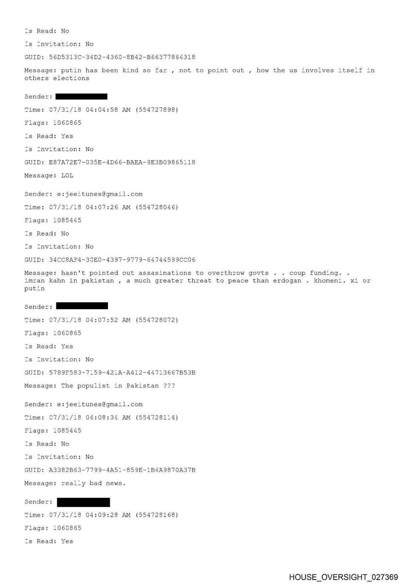 doamuslims's tweet image. Leaked Emails Show Jeffrey Epstein Calling Imran Khan a much greater threat than Erdogan, Ali Khamenei, XI Jinping and Putin

The same correspondence from 2018 further shows Epstein referring to Khan as “really bad news,” a “wacko,” and a “devout Islamist.”