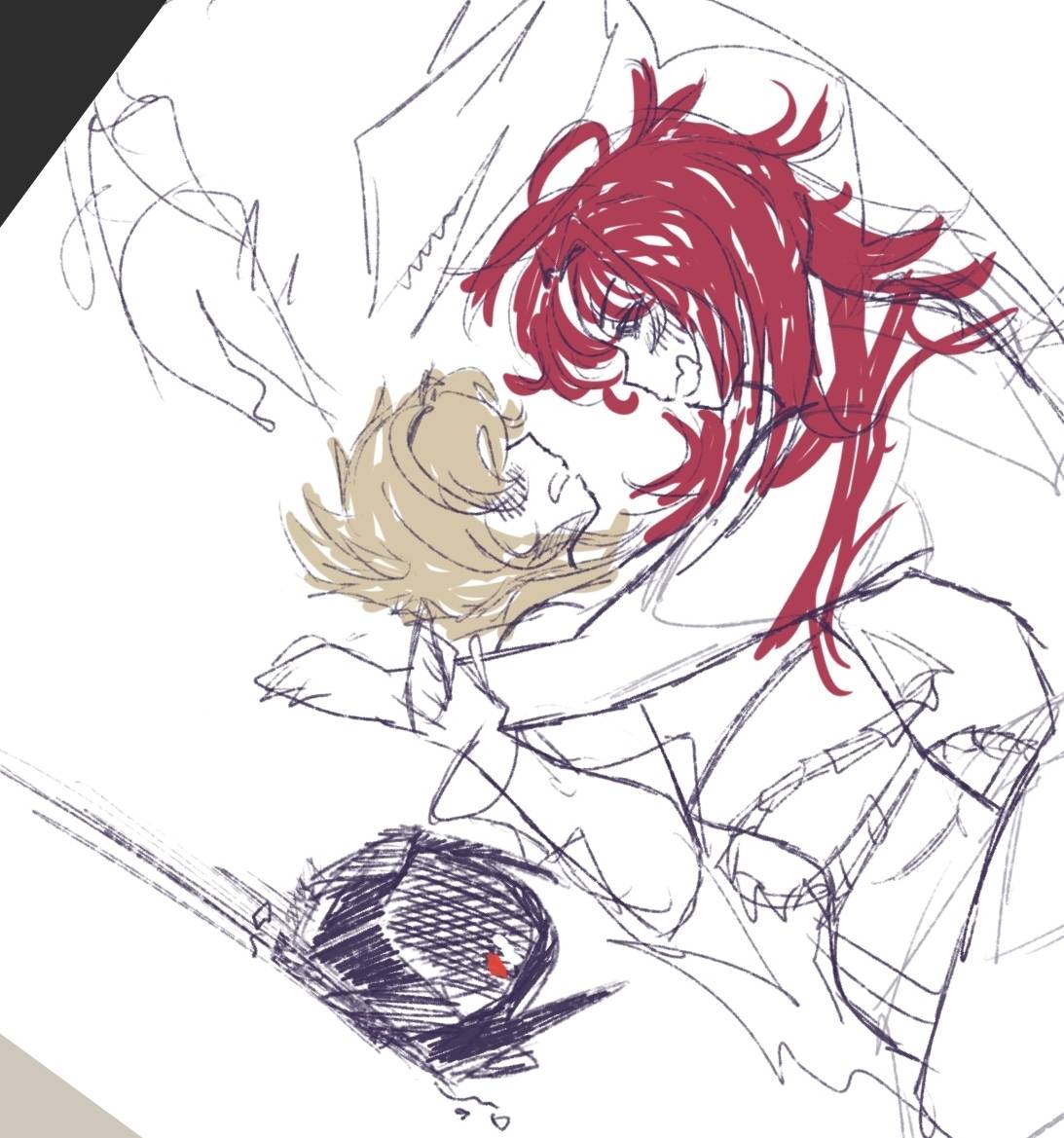 I realized I haven't posted any art in a while so here is some older unfinished sketches I don't think I've posted before (*´∀｀)ﾉ