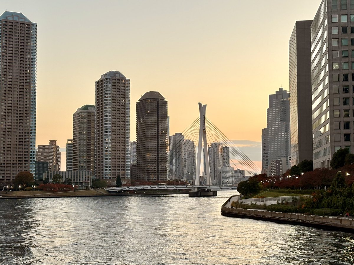 dirspielbergo's tweet image. Sumida river