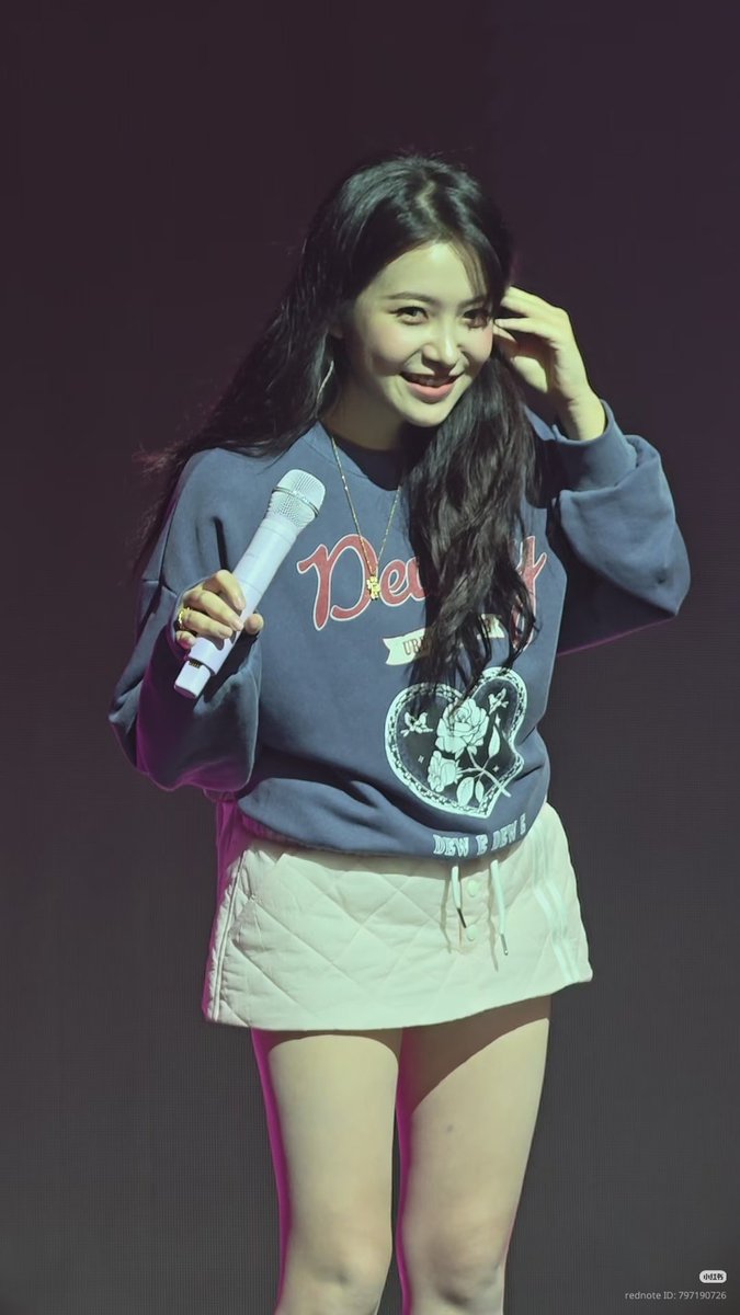 YERI TODAY AT HER FIRST FAN MEETING 💜

#ACT1_YERIM  #YERIM_FANMEETING_INHONGKONG