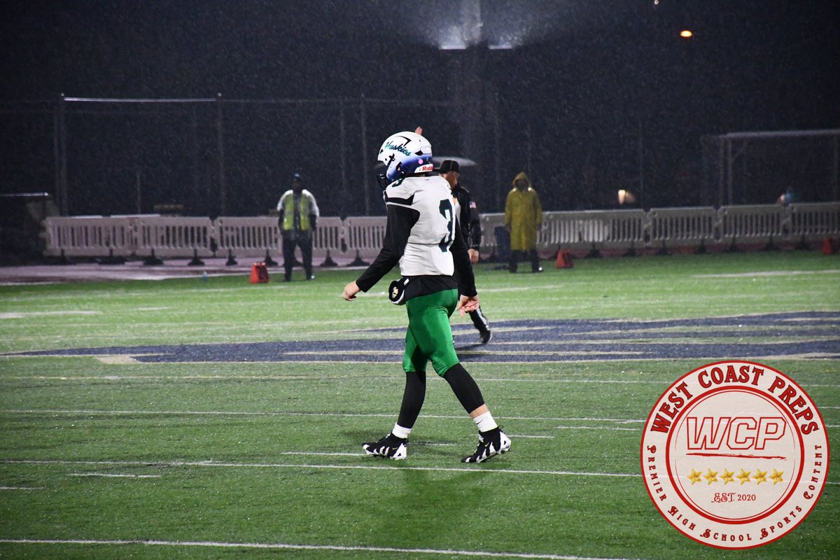 LA__WCP's tweet photo. “Eveyone has doubted us the entire year. We got 60 guys that believe in us and that’s all we need.”

Chino Hills exploded in the second half behind Jimenez’s four touchdowns to power past Notre Dame and head to the semis

Recap: https://t.co/ktIrGr0CL1 https://t.co/zsRHh25bvq