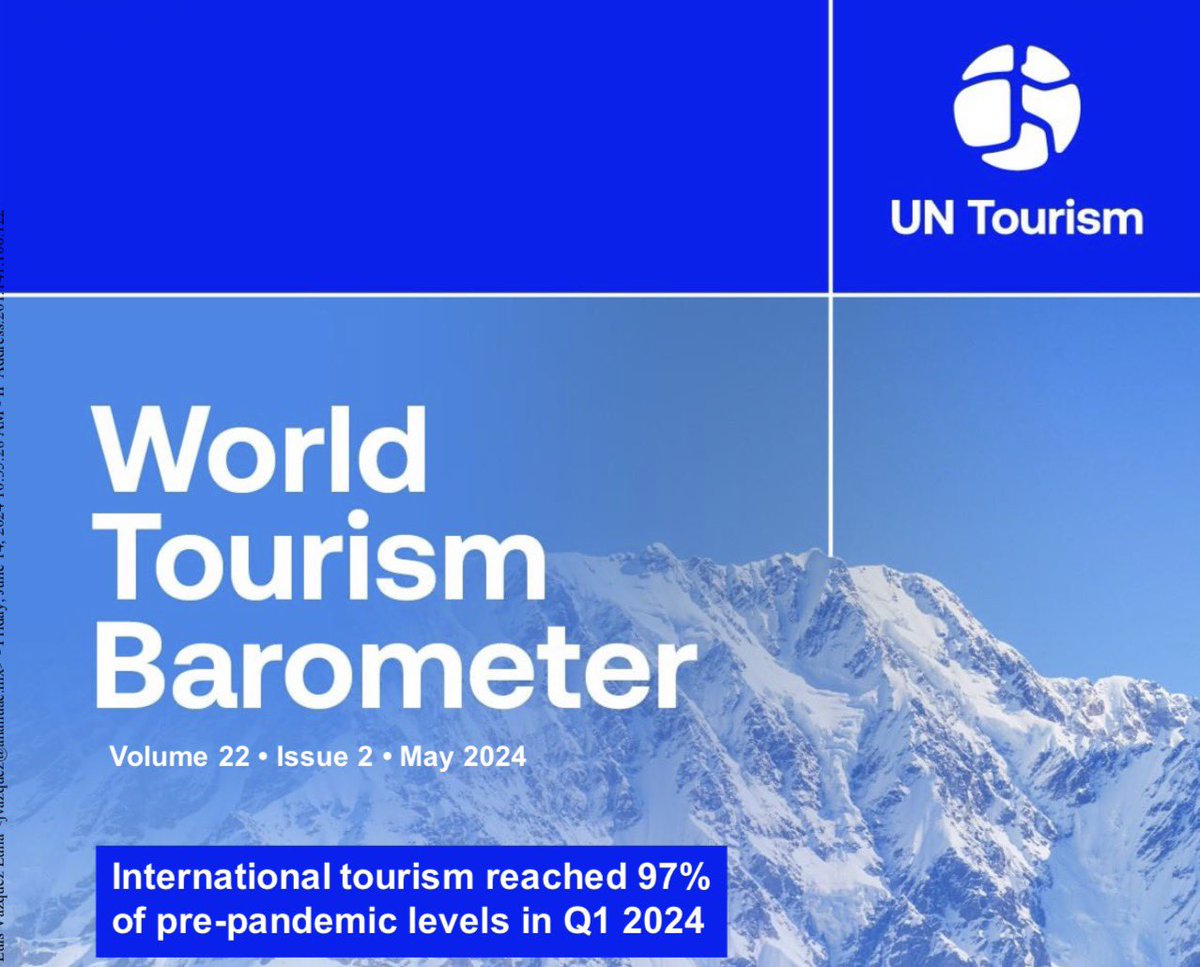 Motaz_Mirah's tweet image. #Top10_عالميًا 🌍
حين تتكلم #الأمم_المتحدة… وتسقط الدعاية 🏆

في عالمٍ تصنع فيه بعض الدول “الانطباع”… وتفشل في صناعة “القطاع”، وفي زمن تتحوّل فيه الفيديوهات والشواطئ والإعلانات إلى بديلٍ عن الحقيقة…

تخرج #UNWTO السلطة السياحية الأعلى في العالم لتضع حدًّا للضجيج:…