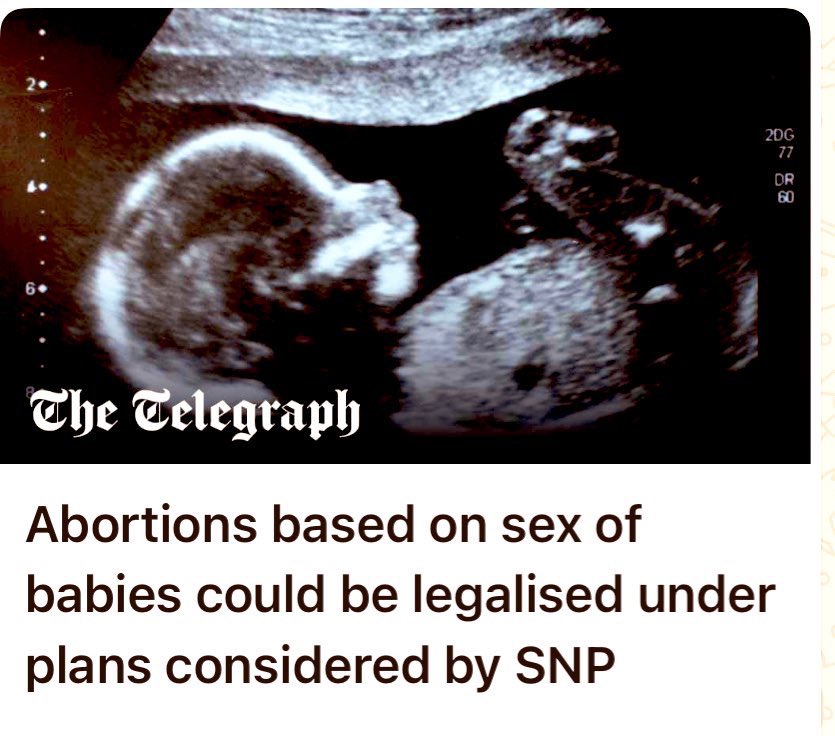 Free_ByTheSea's tweet image. In no particular order;
😱Halal meat 
😱Burkas
😱Cousin marriages
😱Banning Jews from events 
😱Banning women from events 
😱Rape Gangs
😱Stabbings
😱Now sex selective abortions.
Don’t talk to me about integration.
This is degradation. 😡
The degradation of Britain.
It is our…