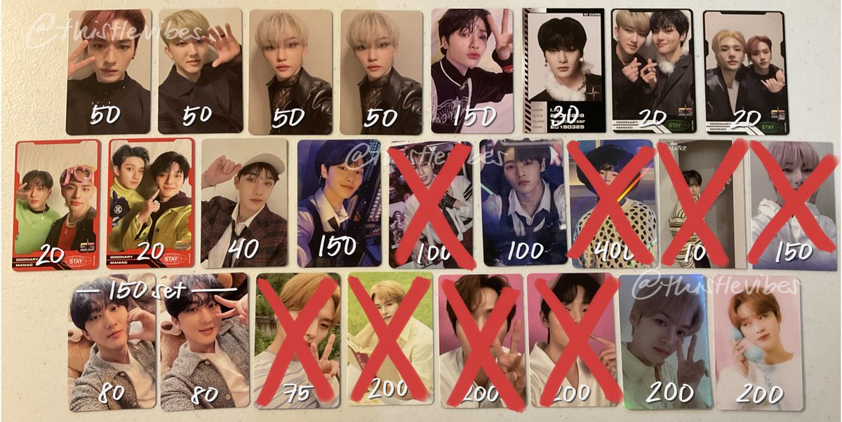 thistlevibes's tweet photo. wts lfb skz ph 
~ prices in pic 

mod: jnt
mop: gcash 

🏷️ stray kids bang chan lee know changbin hyunjin han felix seungmin i.n jeongin pcs oddinary frankenstein unit id trading card cevel christmas evel 3rd gen fanclub nacific https://t.co/34dsOVm30N