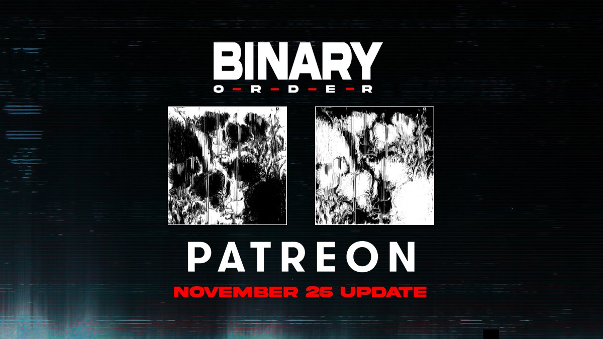 BinaryOrder's tweet photo. https://t.co/dVCLLljHyL

Early access to the upcoming double album White's Dream/Black's Nightmare is now live to all tier 2 members on Patreon. so head over to Patreon now and sign up if you haven't already to hear both albums in full.

Thanks as always,

- Benjamin https://t.co/mW7n2Fw9s4