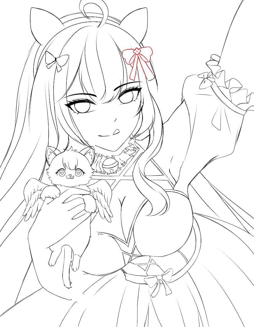 SeraphineyArt's tweet image. WIP
Been so busy lately, so my pfp is still only at the base color stage 😭

#illustration #イラスト #pfp