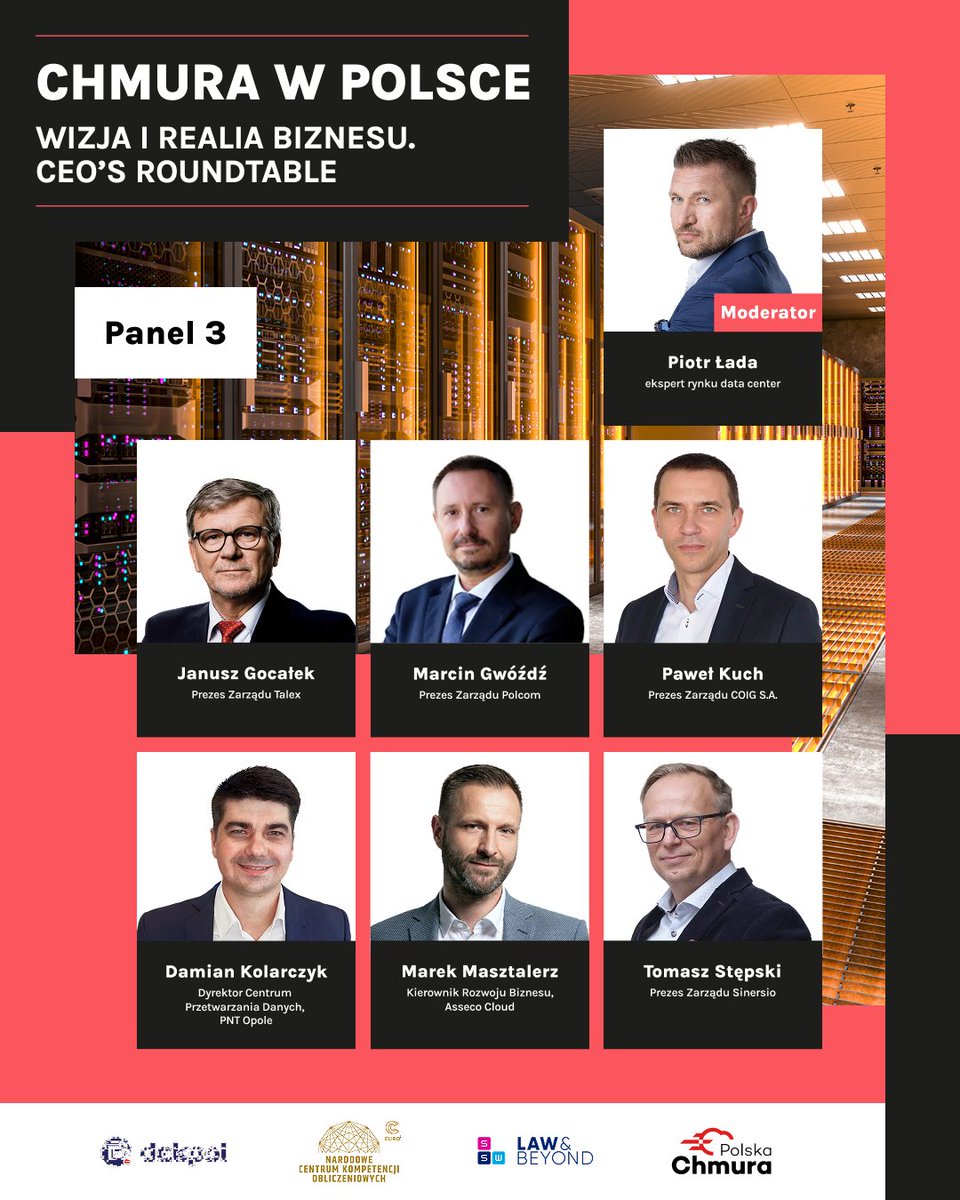 Panel 3. Chmura w Polsce - wizja i realia biznesu. Okrągły stół prezesów firm.