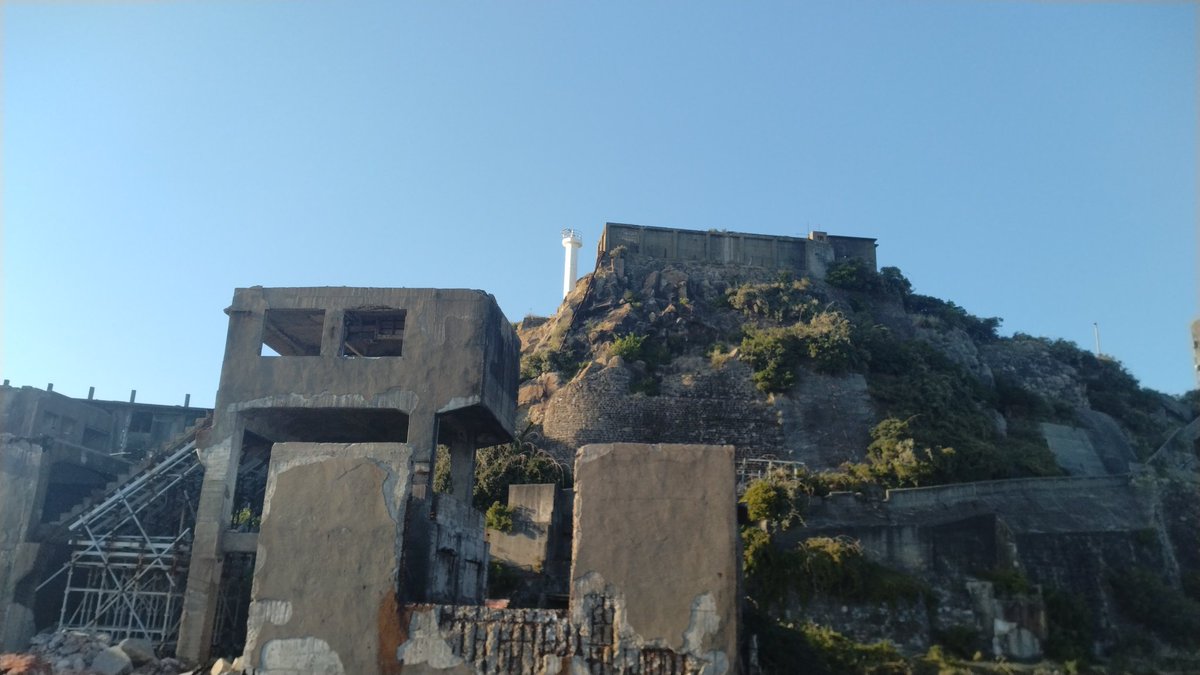 午後便も上陸できました🙌🏻

本日もご参加いただき、誠にありがとうございました！🙇

#軍艦島  #軍艦島クルーズ  #端島 
 #高島  #世界遺産  #長崎観光