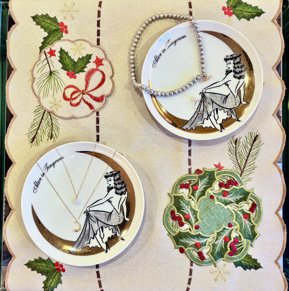 alice in tinyroom Alice in Tinyroom エトワールネックレス 星 18K