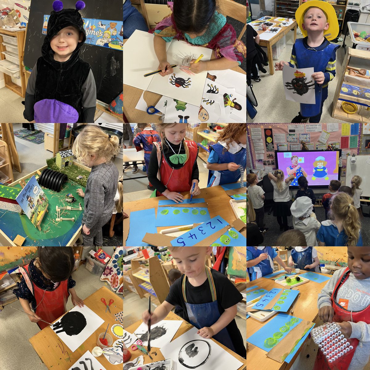 ThorpeBradford's tweet image. 🎶 EYFS had a wonderful start to Nursery Rhyme Week! The children dressed up on Monday and enjoyed brilliant rhyme-inspired craft activities. Nursery rhymes are key for developing early language, rhythm, memory and confidence 🌟🎨📚
#NurseryRhymeWeek #EYFS @CATAcademyTrust