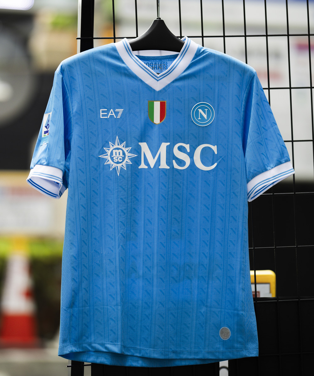 イタリア セリエA『SSCナポリ』の 2025-2026シーズン HOMEユニフォーム