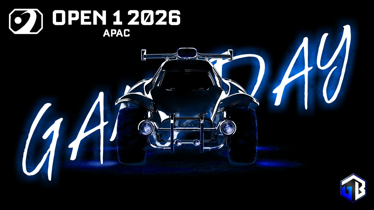 ⚽GAME DAY⚽

#RLCS2026 APAC Open1
18:00 START

GBより4名がそれぞれのチームにて出場します！

Rapier:<a href="/eco_727/">eco</a>
Instant:<a href="/ENTtomato1/">tomato_RL</a>
CHARMY:<a href="/Hirokirl/">Hiroki</a> 
2 Sushi and 1 Baguette:<a href="/trkn_71/">tarokin☀︎︎☽</a> 

トーナメント表🏆️
start.gg/tournament/rlc…

応援よろしくお願いいたします🚀

#ロケットリーグ #GB_WIN