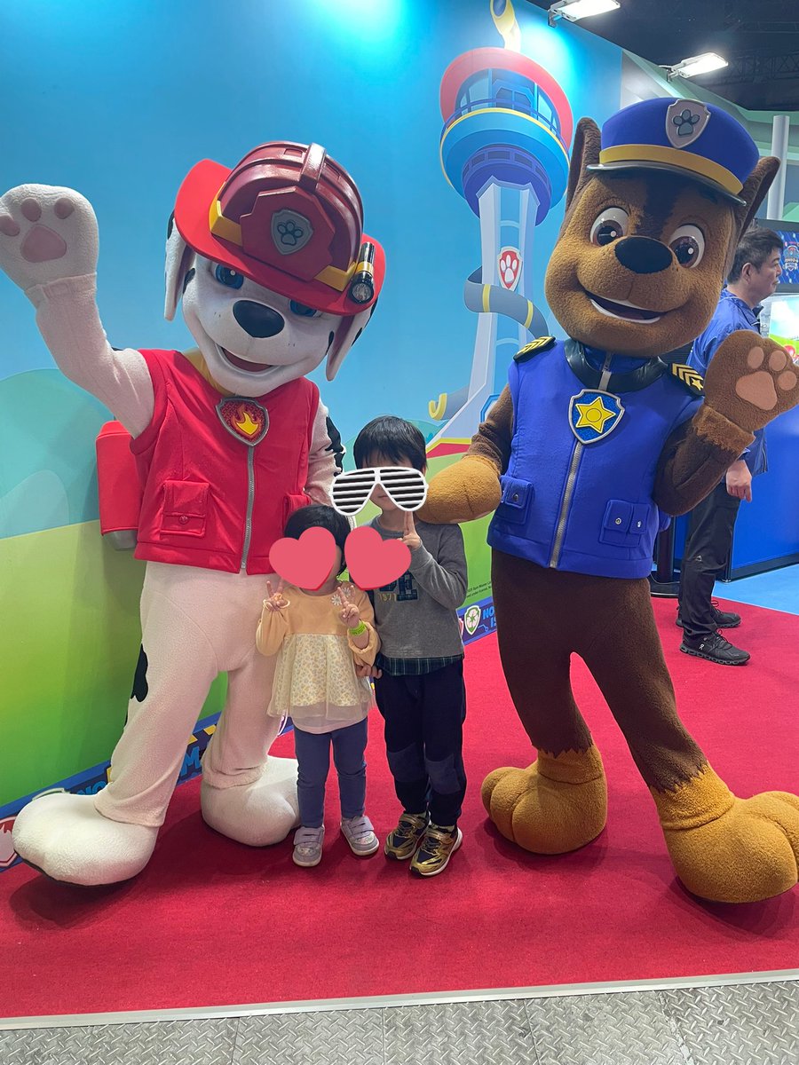 アミューズメントエキスポで楽しめました！下の子ぐずったりもあったけど1日楽しんだ！こんな刺激的なイベント経験したら郊外に引っ越して生きていけるのだろうか…