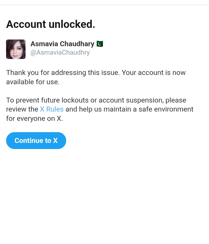 AsmaviaChaudhry's tweet image. میری بہنوں بھائیوں اکاؤنٹ مسلسل رپورٹ ہو رہا ہے اپ کی ہیلپ کی ضرورت ہے میرے اکاؤنٹ کو بچا لو کوئی لائک کرو کمنٹ کرو ری پوسٹ کرو