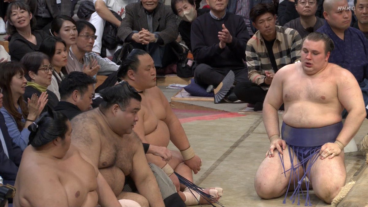 控えの力士は誰でしょねクイズ　#sumo #nhk