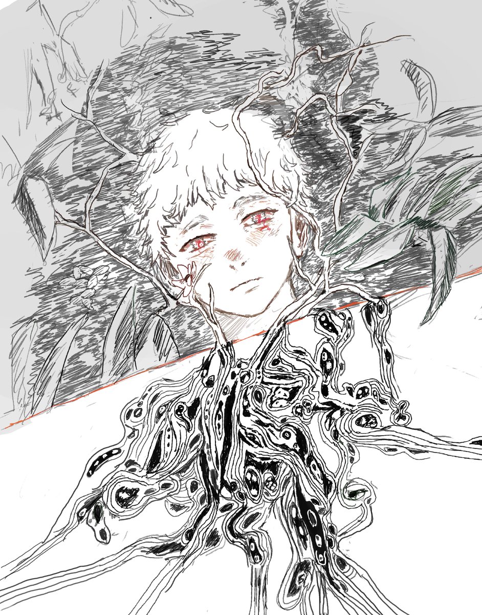 super messy #TSHD sketch that i might maybe perhaps render tomorrow