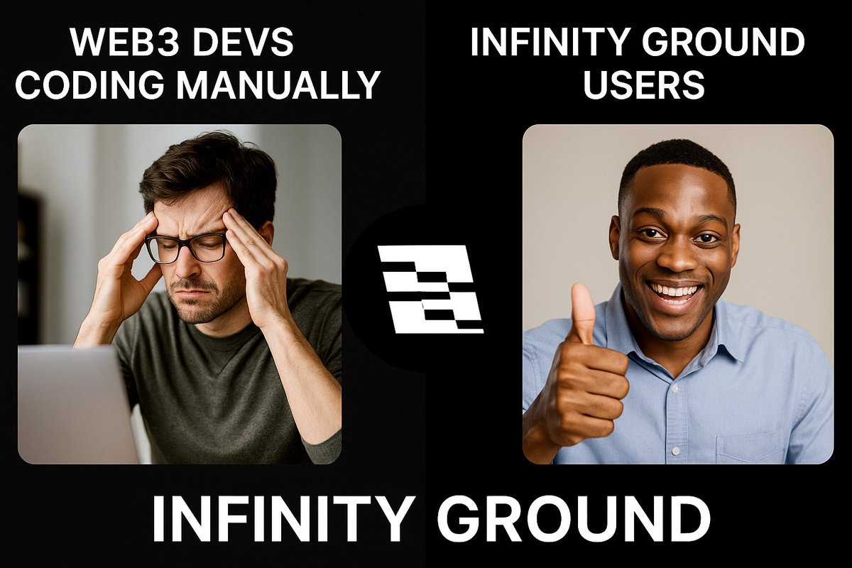 khrab420gaming's tweet image. Infinity Ground has a natural flywheel:
More creators → more apps → more token utility → more users join.
It’s the classic compounding growth model used by successful platforms.
Web3 needs this kind of creator-friendly infrastructure.
@infinityg_ai Is solution😍 #CodeWithVibe
