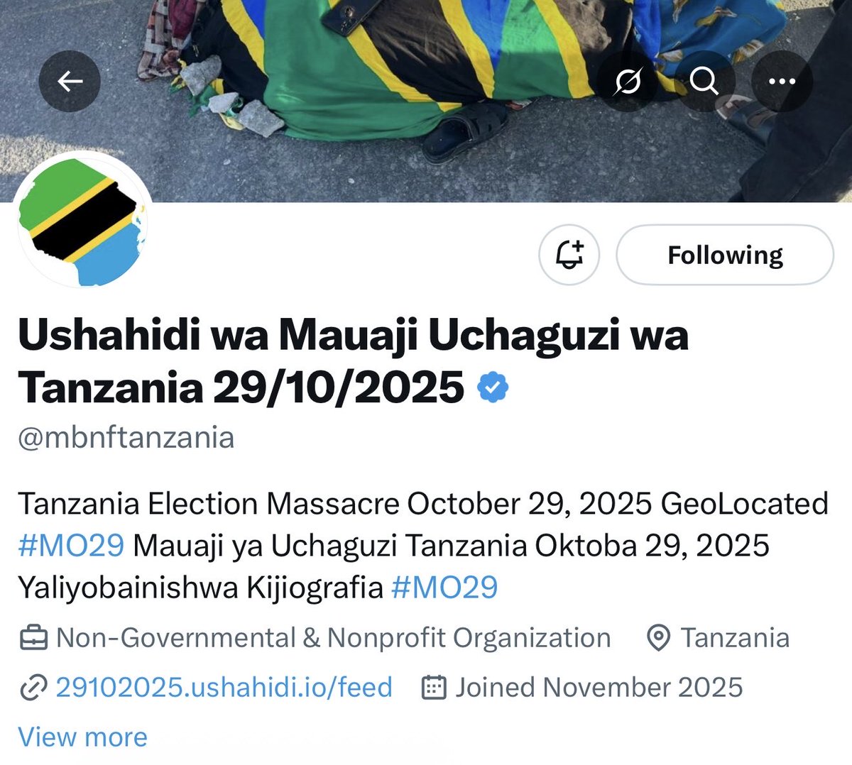 Udadisi's tweet photo. #Ushahidi wa #Mauaji ‘Uchaguzi’ wa #Tanzania 🇹🇿🩸Oktoba 29, 2025 https://t.co/2DMiNxJ5n9 ⁦@mbnftanzania⁩ #MO29 https://t.co/8c4C7cNf9h