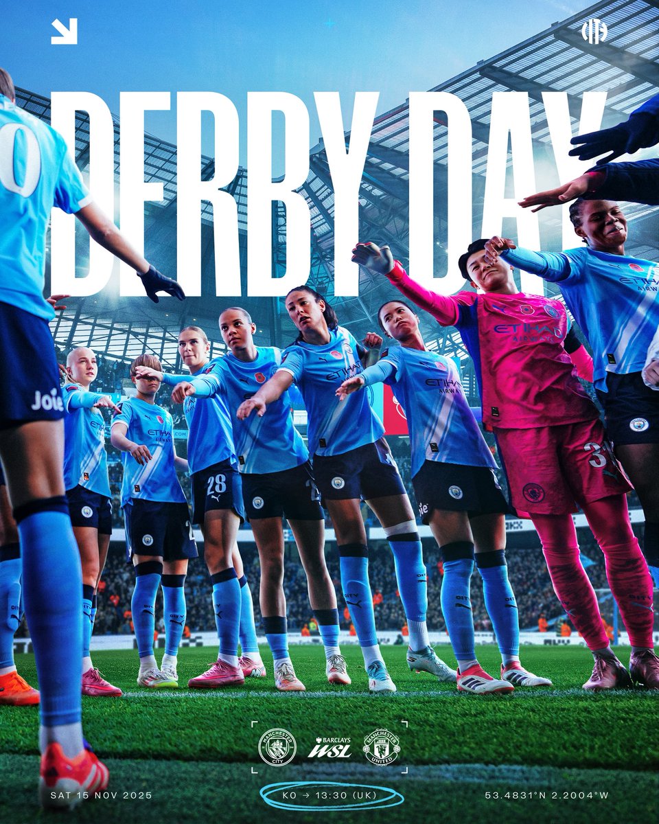 IT’S DERBY DAY! 🩵