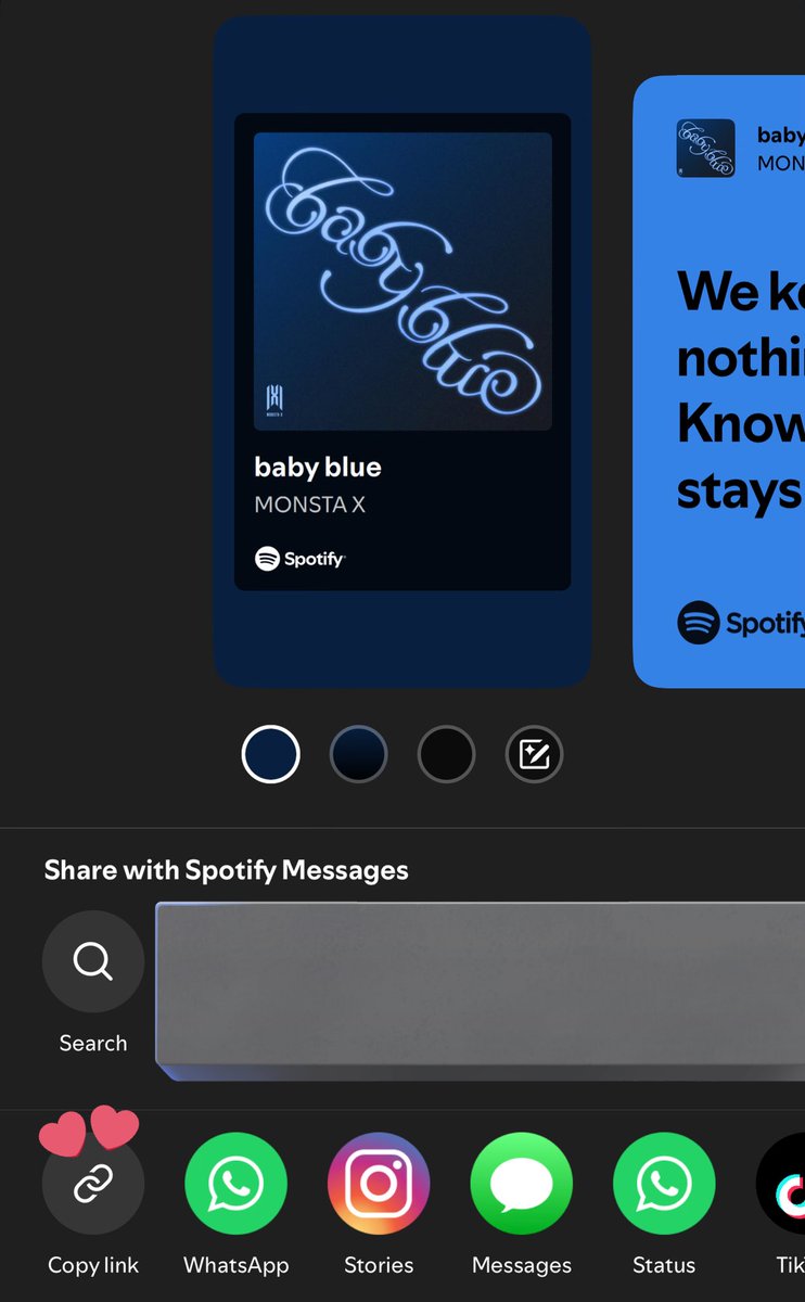 [#wwmx_spotify]

Spotify Monbebe, it’s time to power up our Baby Blue streams! 🔥
스포티파이 몬베베 여러분, 이제 베이비블루 스트리밍을 제대로 올려볼 시간이에요! 🔥

✅ Search “Baby Blue” on Spotify (stream the whole track)
스포티파이에서 “베이비블루” 검색하기 (끝까지 재생하기)
✅