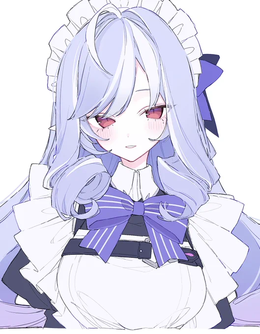 ビビアン〜!!メイド服も着て!!! #ゼンゼロ