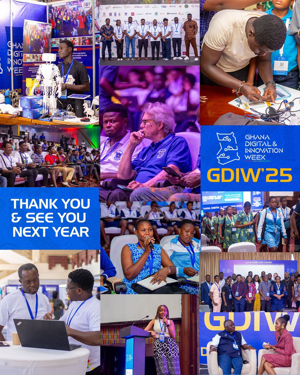 mgaconsultgh's tweet image. The 5th edition of #GDIW25 ends on an inspiring note!

Thank you to everyone who came, connected, and experienced the impact.  See you next year for an even bigger experience!

#GDIW #GDIW25