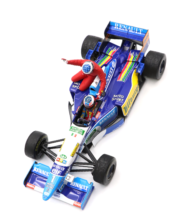 F1ファンなら見逃せない、歴史的瞬間を完全再現😆👍 #ミニチャンプス 1