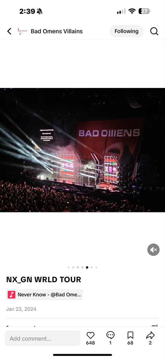 New fan of Bad Omens would just love to have some merch to show I am a true fan for life!